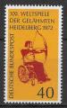 Allemagne - 1972 - Yt n 579 - N** - Concours des paralytiques