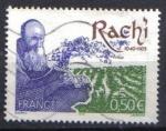 timbre FRANCE 2005 YT 3746 Rachi 	