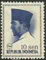 Indonesia 1966-67.- Sukarno 66. Y&T 457**. Scott 672**. Michel 520**.