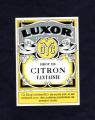 Ancienne tiquette :  Sirop de Citron Luxor