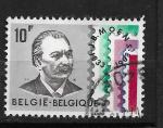 Belge N 1680  effigie de Jean-Baptiste Moens 1973