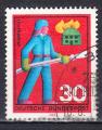 ALLEMAGNE - 1970 - Pompiers - Yvert 492  Oblitr