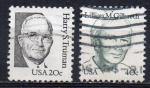 ETATS UNIS N 1514 et 1515 o Y&T 1984 Harry S. Truman et Lillian M. Gilbreth