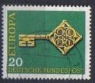 Timbre ALLEMAGNE RFA 1968 - YT 423 - Europa 