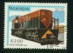 Nicaragua 1981 - oblitr - train (Mod U 108 - 1956 USA)