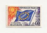 France anne 1976 service 0,60neuf luxe ** conseil de l'europe