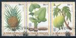 Timbre SAINT TOME THOME & PRINCIPE 1981  Obl  N 653  655  Y&T  Fruits