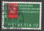 Suisse 1960; Y&T n 639; 10c, Ligue contre le cancer