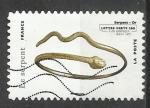 France 2013; Y&T n aa785; lettre verte, animal dans l'art, le serpent