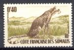 Timbre Colonies Franaises COTE DES SOMALIS  1956  Obl  N 288  Y&T