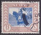 Timbre oblitr n 109(Yvert) Soudan 1951 - Chef Darfur