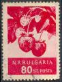 Bulgarie 1956 - Fruit :fraises, 80 cm - YT 858 