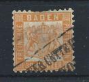 Allemagne - Bade N21 Obl (FU) 1862/64 - Armoiries (2me choix)