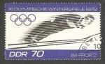 German Democratic Republic - Scott 1348 ski