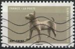 France 2018 Oblitr Used Chiens oeuvres en volume Art Chine Y&T 1524