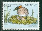 Australie 1978 Yvert 637 oblitr Oiseau Petit grbe