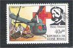Guinea Bissau - Scott 645   red cross / croix rouge
