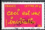 France Oblitr Yvert N3760 Ceci est une invitation 2005