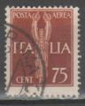 Italie 1930 - Poste arienne 75 c.