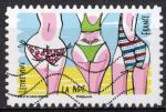 France 2016; Y&T n aa1290; L.V., carnet Vacances, maillots de bain