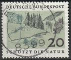 Timbre oblitr n 1001(Yvert) Allemagne 1964 - Prservation de la nature