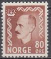 NORVEGE - 1950 - Roi  Haakon VII - Yvert 331 Neuf **