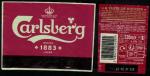 Danemark Lot 2 tiquettes Bire Carlsberg Danish 1883 Lager A Taste of History