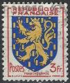 FRANCE - 1951 - Yt n 903 - Ob - Armoiries de provinces : Franche-Comt