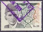 Timbre oblitr n A913(Michel) Pakistan 2011 - Muhammad Ali Jinnah