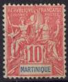 1899 MARTINIQUE obl 45