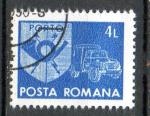 Roumanie Yvert Taxe N0144B Oblitr 1982 Camion postal