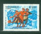 Nicaragua 1985 Y&T 1357 oblitr Football