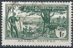 Cte d'Ivoire - 1936 - Y & T n 124 - O.