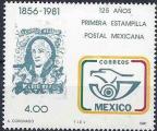 1981 MEXIQUE 935** Timbre sur timbre