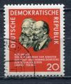 Timbre  ALLEMAGNE RDA  1965   Obl   N 822  Y&T  Personnage