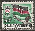 kenya - n 7  obliter - 1963