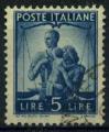 Italie : n 493 oblitr (anne 1945)
