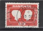 Timbre Danemark / Oblitr / 1967 /  Y&T N462.