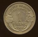 Monnaie  Pice de France 1 Franc Morlon 1935