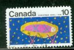 Canada 1970 Y&T 449 oblitr Noel - crche