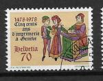 Suisse N 1048  500 ans d'imprimerie  Genve 1978