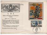 n 1922 Gendarmerie sur carte souvenir
