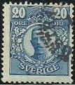 Suecia 1910-19.- Gustavo V. Y&T 67. Scott 83. Michel 74.