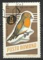 Roumanie 1966; Y&T n 2211; 5b, oiseau gobe-mouches