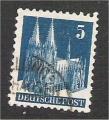 Germany - Deutsche Post - Scott 636  cathedral / cathdrale