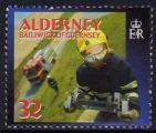 Alderney (Aurigny) 2004 - Pompier en haut de l'chelle, neuf - YT 244/SG 243 **