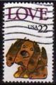 -U.A./U.S.A. 1986 - timbre d'Amour/Love stamp, obl./used - YT 1619 / Sc 2202 
