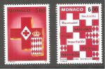 Monaco      Y T N  1906/1907 neuf** 