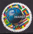 Timbre AA oblitr n 17(Yvert) France 1998 - Coupe du Monde de football