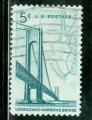 tats-Unis 1964 Y&T 774 oblitr Pont Verrazzano,  New York